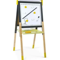 Discount Tableau à dessin réglable gris et jaune Dessin Et Peinture