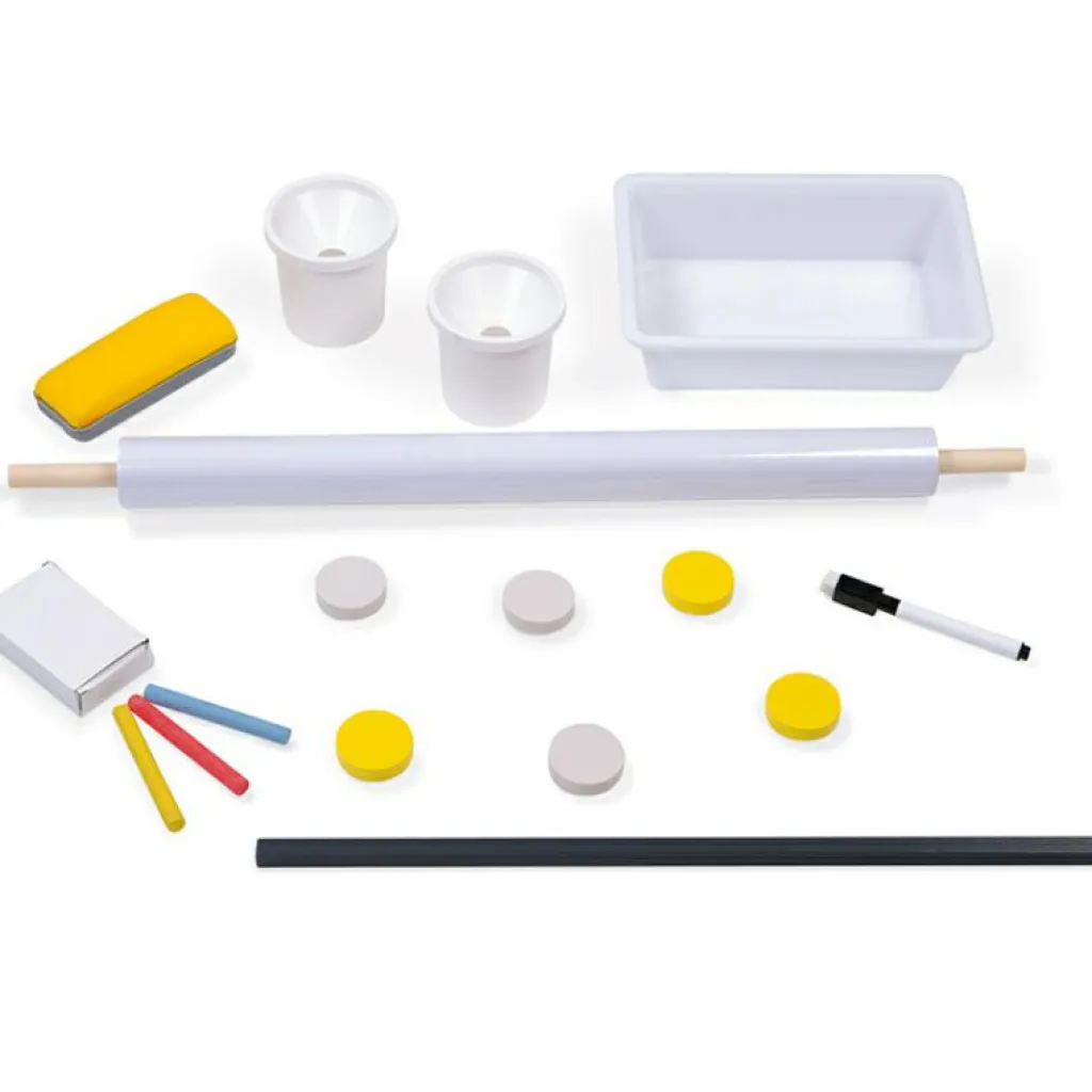 Discount Tableau à dessin réglable gris et jaune Dessin Et Peinture