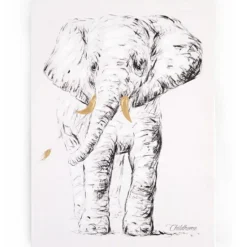 Clearance Tableau éléphant (30 x 40 cm) Déco À Suspendre