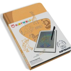 KIDYWOLF Tablette à dessin KIDYDRAW-MINI Animaux orange