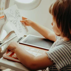 KIDYWOLF Tablette à dessin KIDYDRAW-MINI Animaux orange