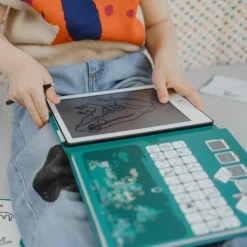 KIDYWOLF Tablette à dessin KIDYDRAW-MINI Animaux autour du monde vert