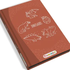 KIDYWOLF Tablette à dessin KIDYDRAW-MINI Dinosaures rouge