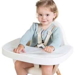 Outlet Tablette de repas amovible + protection pour chaise haute Evolu 2 ou Evolu One.80° blanc Accessoires Chaise Haute