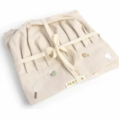 Enfant Filibabba Tablier brodé et toque en coton Wonderful Winter Lièvre