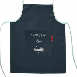 Best Tablier enfant Bleu pétrole (personnalisable) Enfant Tablier Enfant