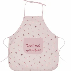 Enfant BB & Co Tablier enfant en coton enduit Cerise (3-6 ans)