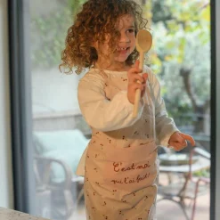 Enfant BB & Co Tablier enfant en coton enduit Cerise (3-6 ans)