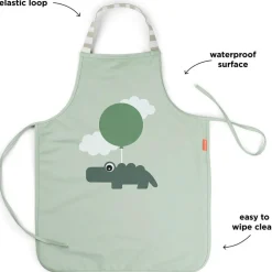 Hot Tablier enfant imperméable Happy clouds Vert Enfant Tablier Enfant