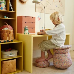 Stapelstein Tabouret modulaire Dynamic small super confetti