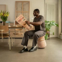 Stapelstein Tabouret modulaire Dynamic small super confetti