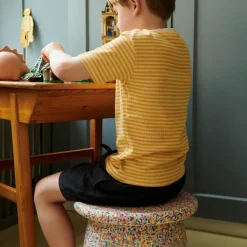 Stapelstein Tabouret modulaire Dynamic small super confetti