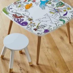 DBKids Tabouret pour Coloritable