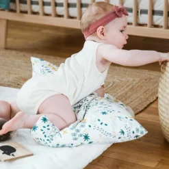 Kadolis Taie d'oreiller en coton bio Yukari Douceur Original (40 x 60 cm)