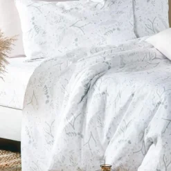 New Taie d'oreiller en coton bio Yukari Tilleul (40 x 60 cm) Taie D'Oreiller Bébé