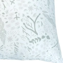 New Taie d'oreiller en coton bio Yukari Tilleul (40 x 60 cm) Taie D'Oreiller Bébé