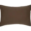Kadolis Taie d'oreiller Satin Brun (40 x 60 cm)