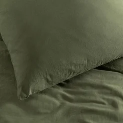 Kadolis Taie d'oreiller Satin Cyprès (60 x 60 cm)