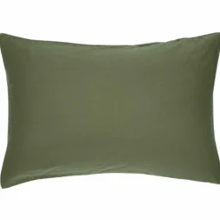 New Taie d'oreiller Satin Cyprès (50 x 70 cm) Taie D'Oreiller Bébé