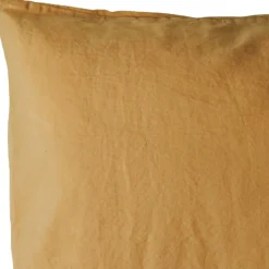 Kadolis Taie d'oreiller satin de coton bio Ambre (40 x 60 cm)