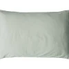 Kadolis Taie d'oreiller satin de coton bio Tilleul (40 x 60 cm)