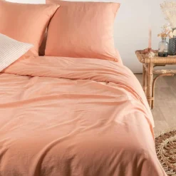 Online Taie d'oreiller Satin Peach (60 x 60 cm) Taie D'Oreiller Bébé