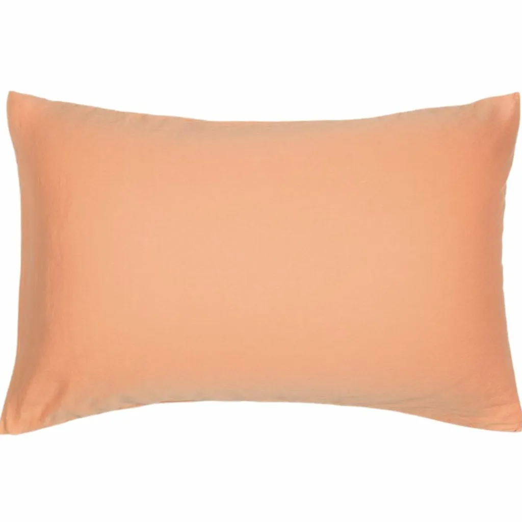 Kadolis Taie d'oreiller Satin Peach (50 x 70 cm)