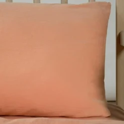 Discount Taie d'oreiller Satin Peach (40 x 60 cm) Taie D'Oreiller Bébé