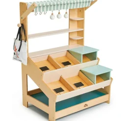 Sale Étal de marché en bois Marchand