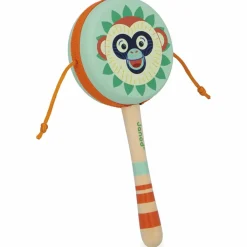 Janod Tambour à mains Singe Gioia