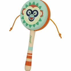 Janod Tambour à mains Singe Gioia