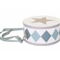 Jabadabado Tambour en bois bleu