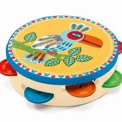 Sale Tambourin avec cymbales Instrument De Musique