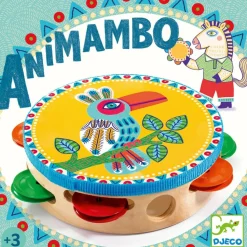 Sale Tambourin avec cymbales Instrument De Musique