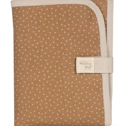 Walking Mum Tapis à langer à pois Poppy Cannelle