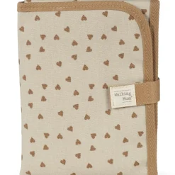 Walking Mum Tapis à langer coeurs Poppy Cannelle