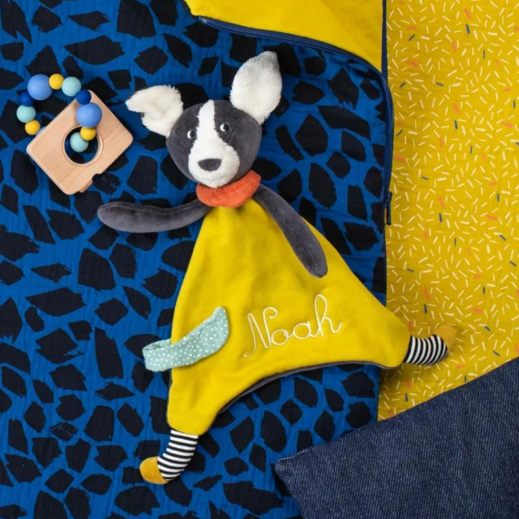 Moulin Roty Tapis à langer de voyage Puce et Pilou (personnalisable)