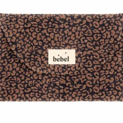 BEBEL Tapis à langer Léopard noir