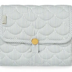 Discount Tapis à langer nomade Classic Stripes Blue Tapis À Langer