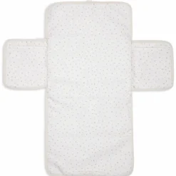 Jollein Tapis à langer nomade Cloudy Rib Oatmeal