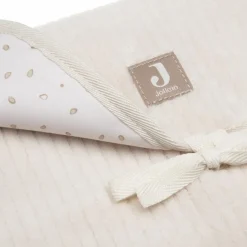 Jollein Tapis à langer nomade Cloudy Rib Oatmeal