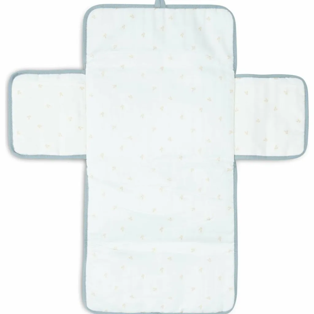 Online Tapis à langer nomade gaze de coton Sea Green Tapis À Langer