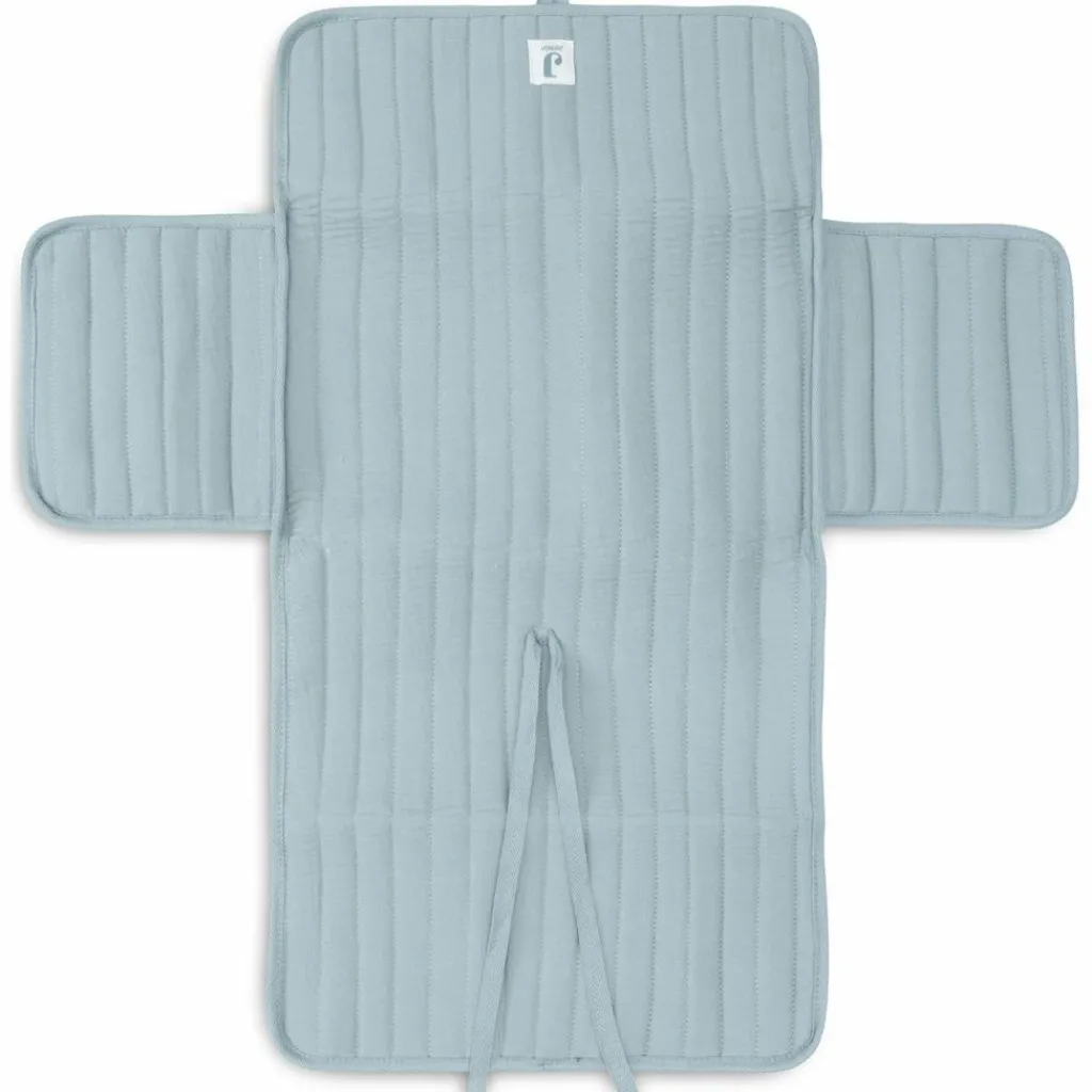 Online Tapis à langer nomade gaze de coton Sea Green Tapis À Langer