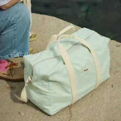 Online Tapis à langer Sorbet menthe en coton irisé Tapis À Langer