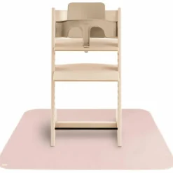 Mushie Tapis anti-éclaboussure Blush (108 x 108 cm)