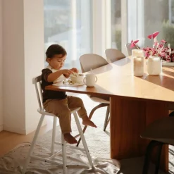 Mushie Tapis anti-éclaboussure Rainbows (108 x 108 cm)