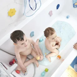 Badabulle Tapis de bain XXL avec témoin de température