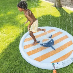 Discount Tapis de glisse arroseur Requin Enfant Piscine Enfant