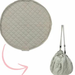 Tapis de jeu 2 en 1 Noomad Organic Soft Meadow Green Tapis De Jeu