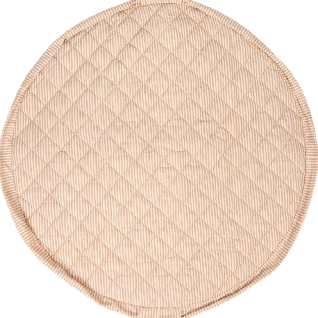 Discount Tapis de jeu 2 en 1 Noomad Organic Soft Stripes Brown Tapis De Jeu